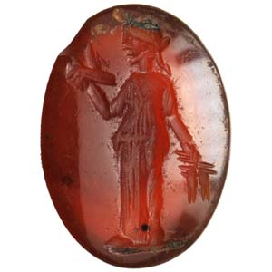 Carnelian with Ceres Intaglio1st - 2nd ... 