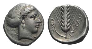 Southern Lucania, Metapontion, c. 400-340 ... 