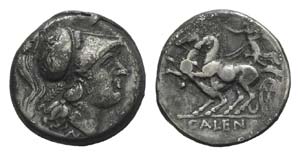 Northern Campania, Cales, c. 265-240 BC. AR ... 