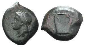 Sicily, Adranon, 339-336 BC. Æ Hemilitron ... 