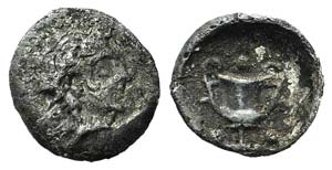 Sicily, Naxos, c. 415 BC. AR Trionkion – ... 