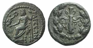 Cilicia, Tarsos, 164-27 BC. Æ (17.5mm, ... 