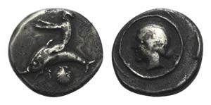 Southern Apulia, Tarentum, c. 470-465 BC. AR ... 