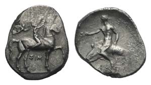 Southern Apulia, Tarentum, c. 330-325 BC. AR ... 