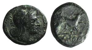 Anonymous, Rome, c. 234-231 BC. Æ (11mm, ... 