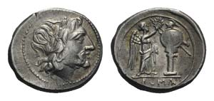 Anonymous, Sicily, 211-208 BC. AR ... 
