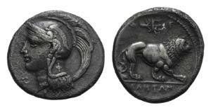 Northern Lucania, Velia, c. 300-280 BC. AR ... 