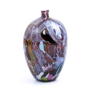 AVEM - MURANO  “Bizantine” glass vase, ... 