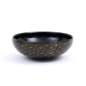 SEGUSO VETRI D’ARTE - MURANO  Black bowl ... 