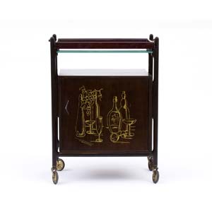 ITALIAN MANUFACTURE  Small bar-cabinet, from ... 