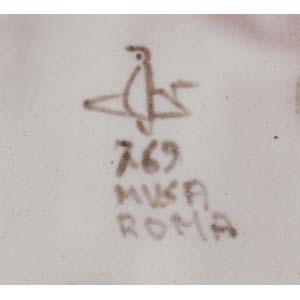 MUSA - ROMA   Vaso con giraffe e ... 