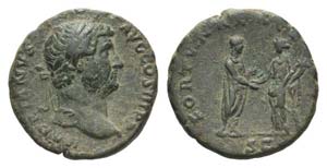 Hadrian (117-138). Æ As (26mm, 12.20g, 6h). ... 