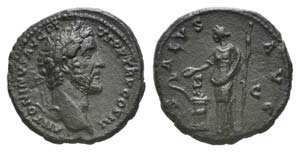 Antoninus Pius (138-161). Æ As (28mm, ... 