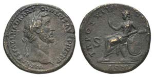 Antoninus Pius (138-161). Æ Sestertius ... 