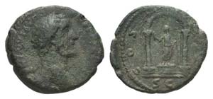 Antoninus Pius (138-161). Æ As (27mm, ... 