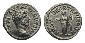 Lucius Verus (161-169). AR Denarius (18mm, ... 