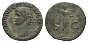 Claudius (41-54). Æ As (28mm, 11.54g, 6h). ... 