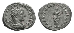 Elagabalus (218-222). AR Antoninianus (22mm, ... 