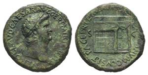 Nero (54-68). Æ Sestertius (35mm, 25.32g, ... 