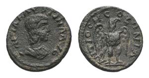 Annia Faustina (Augusta, AD 221). Pisidia, ... 