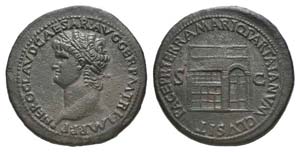 Nero (54-68). Æ Sestertius (36mm, 28.68g, ... 