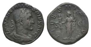 Maximinus I (235-238). Æ Sestertius (29mm, ... 