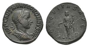 Gordian III (238-244). Æ Sestertius ... 