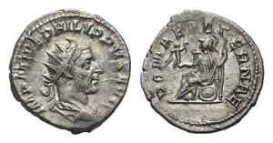 Philip I (244-249). AR Antoninianus (22mm, ... 
