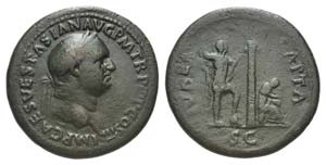 Vespasian (69-79). Æ Sestertius (34mm, ... 