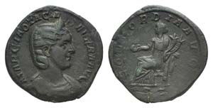 Otacilia Severa (Augusta, 244-249). Æ As ... 