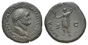 Vespasian (69-79). Æ Sestertius (34mm, ... 