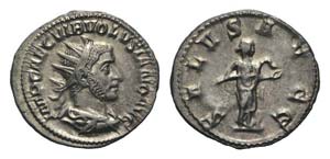 Volusian (251-253). AR Antoninianus (22mm, ... 