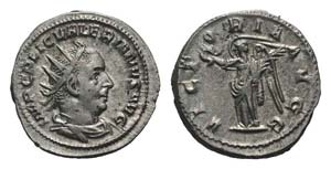 Valerian I (253-260). AR Antoninianus (22mm, ... 