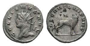 Gallienus (253-268). Antoninianus (23mm, ... 