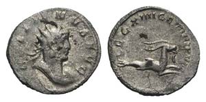Gallienus (253-268). AR Antoninianus (22mm, ... 