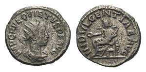 Quietus (Usurper, 260-261). Antoninianus ... 