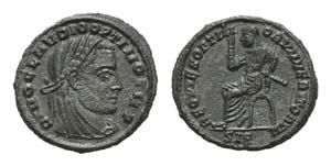 Divus Claudius II (died AD 270). Æ Half ... 