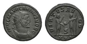 Carinus (Caesar, 282-283). Radiate (20mm, ... 