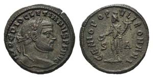 Diocletian (284-305). Æ Follis (27mm, ... 