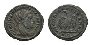 Divus Maximianus (died AD 310). Æ Quarter ... 