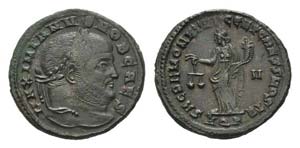 Maximianus (286-305). Æ Follis (27mm, ... 