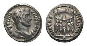 Constantius I (Caesar, 293-305). AR ... 