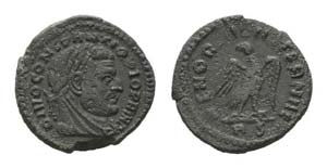 Divus Constantius I (died 306). Æ (15mm, ... 