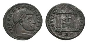 Maxentius (307-312). Æ Follis (24mm, 6.18g, ... 