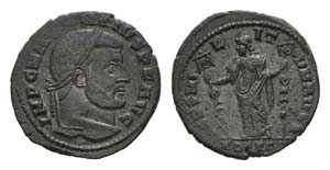 Maxentius (307-312). Æ Follis (25mm, 6.26g, ... 