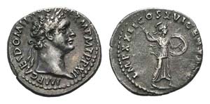 Domitian (81-96). AR Denarius (18mm, 3.05g, ... 