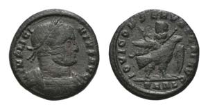 Licinius I (308-324). Æ Follis (17mm, ... 