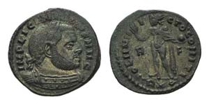Licinius I (308-324). Æ Follis (20mm, ... 