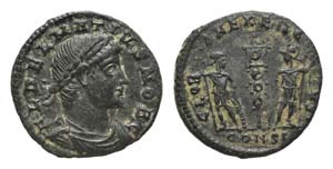 Delmatius (Caesar, 335-337). Æ Follis ... 