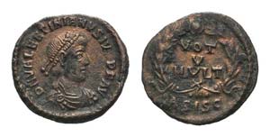 Valentinian I (364-375). Æ (14mm, 1.24g, ... 